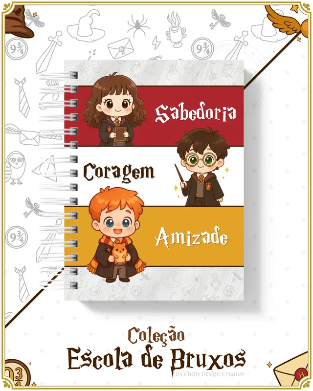 Agenda - Coleção Escola de Bruxos